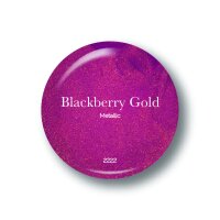 Metallic Blackberry Gold