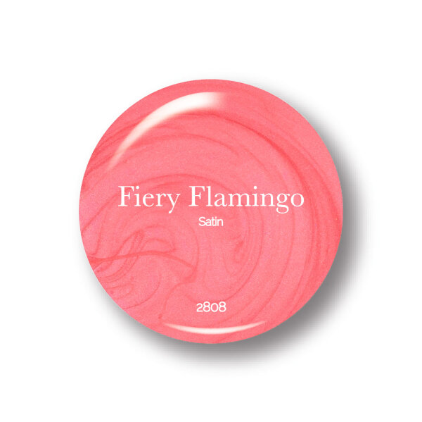 Satin Fiery Flamingo